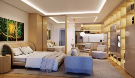 Loft com 1 quarto à venda na Rodovia Virgílio Várzea, --, Saco Grande, Florianópolis por R$ 664.000