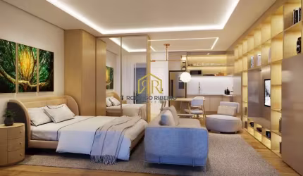 Loft com 1 quarto à venda na Rodovia Virgílio Várzea, --, Saco Grande, Florianópolis por R$ 549.000
