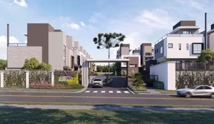 Casa em Condomínio de Luxo no Bacacheri: 3 Quartos, 3 Suítes, 4 Banheiros, 2 Vagas - 216,45 m² em Curitiba-PR.