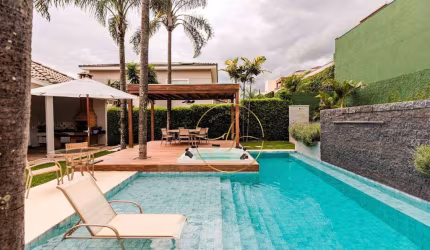 Casa com 4 dormitórios à venda, 397 m² por R$ 3.950.000,00 - Condomínio Jardim Paradiso - Indaiatuba/SP