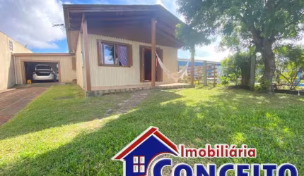 C532 - Lindo chalé localizado em região de moradores no Balneário Nordeste