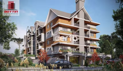 Apartamento com 1 dormitório à venda, 53 m²  - Centro - Canela/RS