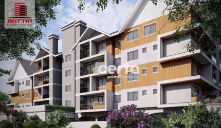 Apartamento com 1 dormitório à venda, 54 m² - Centro - Canela/RS