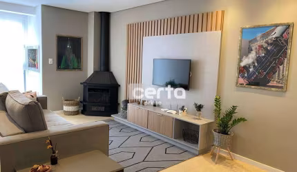 Excelente apartamento com 1 dormitório, a uma quadra da Catedral de Pedra, no Centro de Canela!