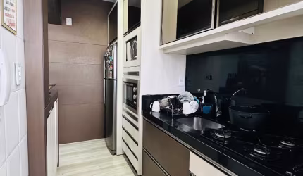 Lindo apartamento mobiliado de 3 dormitórios, bairro Comerciário-Criciúma