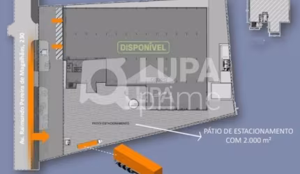 GALPÃO COMERCIAL COM 6.360M² PARA LOCAÇÃO, LAPA, SÃO PAULO