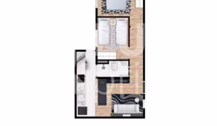 Apartamento com 2 dormitórios de 45m², à venda, ao lado do metrô Jardim São Paulo
