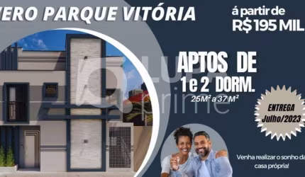 Apartamento com 2 dormitórios á venda no Parque Vitória