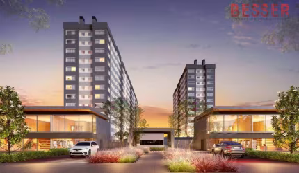 Apartamento com 2 dormitórios à venda, 56 m² por R$ 459.402,16 - Centro - Canoas/RS