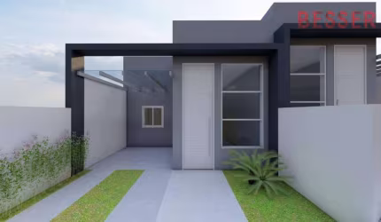 Casa com 2 dormitórios à venda, 62 m² por R$ 315.000,00 - Vargas - Sapucaia do Sul/RS