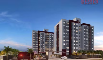 Apartamento à venda, 51 m² por R$ 229.000,00 - Oriço - Gravataí/RS