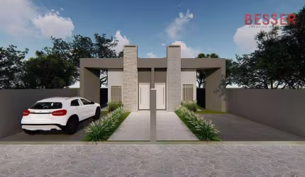 Casa com 2 dormitórios à venda, 52 m² por R$ 518.200,00 - Lago Azul - Estância Velha/RS