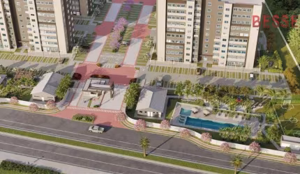 Apartamento com 2 dormitórios à venda, 46 m² por R$ 226.060,00 - Central Park - Cachoeirinha/RS