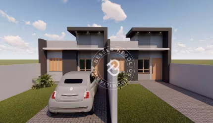 Casa com 2 dormitórios à venda, 50 m² por R$ 359.000 - Lomba da Palmeira - Sapucaia do Sul/RS