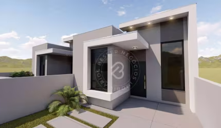 Casa com 2 dormitórios à venda, 56 m² por R$ 369.000 - Camboim - Sapucaia do Sul/RS