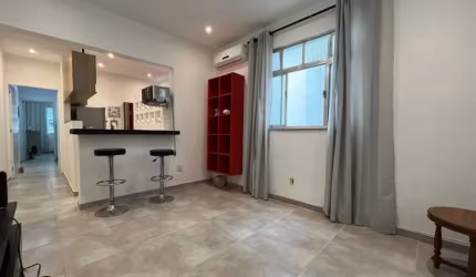 Apartamento Mobiliado à Venda no Boqueirão, Santos – Pronto para Morar!