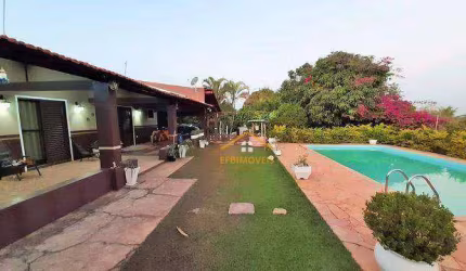 Chácara com 3 dormitórios à venda, 1200 m² por R$ 730.000 - Cariobinha - Americana/SP