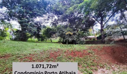 Terreno à venda, 1071 m² por R$ 990.000,00 - Condominio Porto Atibaia - Atibaia/SP