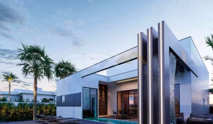Casa na planta no Condomínio Ville Royalle.