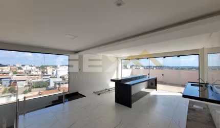 Apartamento cobertura novo de 03 quartos  e 02 vagas no bairro Manoel Valinho