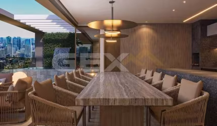Apartamento na planta à venda no Centro, 1 suíte, 2 semi-suítes com área gourmet