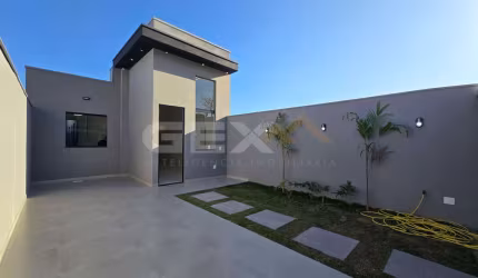 Casa à ser construída no bairro Bela Vista, 3 quartos. 1 suíte, área gourmet com