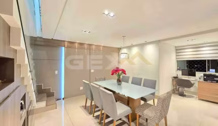Cobertura duplex à venda no Sidil, com  4 quartos sendo 3 suítes e cozinha gourm