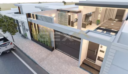 Casa à venda no bairro São Roque, 3 quartos sendo 1 suíte com closet, 4 vagas. (