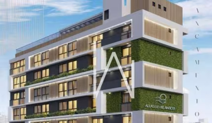 Flat com 1 dormitório à venda por R$ 360.000,00 - Cabo Branco - João Pessoa/PB