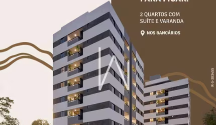Apartamento de 48m² – 2 Quartos com Suíte no Residencial EQ Raízes - Jardim Cidade Universitária - João Pessoa/PB