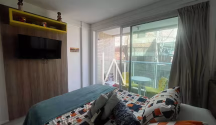 Flat a 30m do mar, 20m² - Intermares - Cabedelo/PB