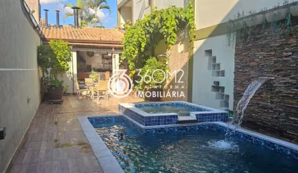 Casa para Venda em Santo André, Santa Maria, 3 dormitórios, 2 suítes, 5 banheiros, 4 vagas