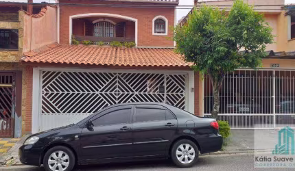 Sobrado para Venda em Santo André, Parque Marajoara, 4 dormitórios, 1 suíte, 3 banheiros, 2 vagas