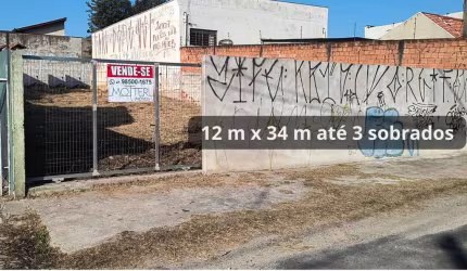 Terreno para Venda em Curitiba, São Braz
