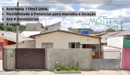 Casa para Venda em Curitiba, Cidade Industrial, 4 dormitórios, 3 banheiros, 3 vagas