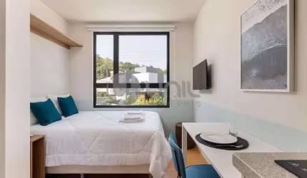 Apartamento com 1 quarto à venda na Rua da Quaresmeira Roxa, 431, Cachoeira do Bom Jesus, Florianópolis, 22 m2 por R$ 420.000