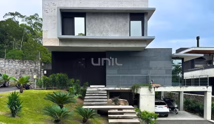 Casa em condomínio fechado com 3 quartos à venda na Rodovia Haroldo Soares Glavan, 4940, Cacupé, Florianópolis, 541 m2 por R$ 7.180.000