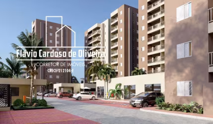 Lançamento de Apartamento 2 quartos e varanda gourmet , Indaiá em Caraguatatuba-SP.