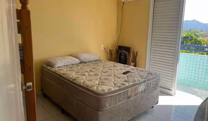 Apartamento para Venda em Mongaguá, Balneario Itaguaí, 1 dormitório, 1 banheiro, 2 vagas