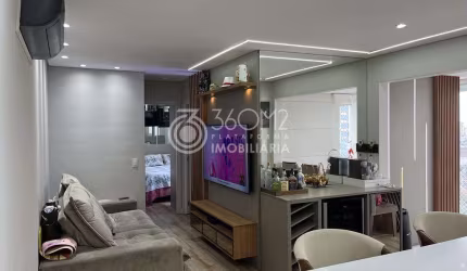 Apartamento para Venda em Santo André, Jardim, 2 dormitórios, 1 suíte, 2 banheiros, 1 vaga