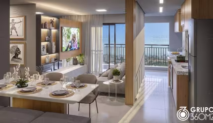 Apartamento para Venda em Santo André, Jardim, 2 dormitórios, 1 suíte, 2 banheiros, 1 vaga