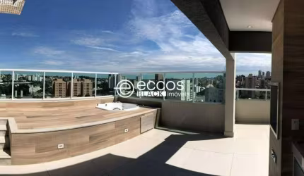 Cobertura para aluguel, 3 quartos, 1 suíte, 3 vagas, Patrimônio - Uberlândia/MG