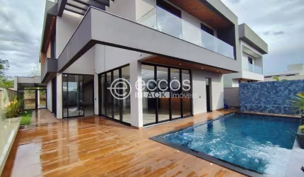 Casa em condomínio à venda, 4 quartos, 4 suítes, 3 vagas, Jardim Sul - Uberlândia/MG