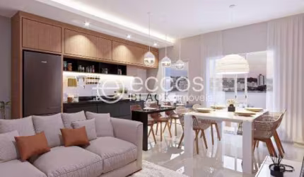 Apartamento à venda, 2 quartos, 1 suíte, 2 vagas, Tubalina - Uberlândia/MG