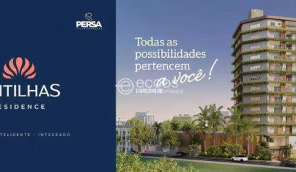 Apartamento à venda, 2 quartos, 1 suíte, 2 vagas, Tibery - Uberlândia/MG