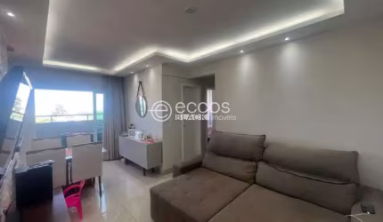 Apartamento à venda, 2 quartos, 1 suíte, 2 vagas, Novo Mundo - Uberlândia/MG