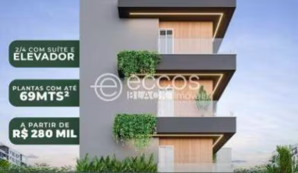 Apartamento à venda, 2 quartos, 1 suíte, Jaraguá - Uberlândia/MG