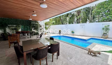 Casa em condomínio à venda, 4 quartos, 4 suítes, 8 vagas, Jardim Karaíba - Uberlândia/MG