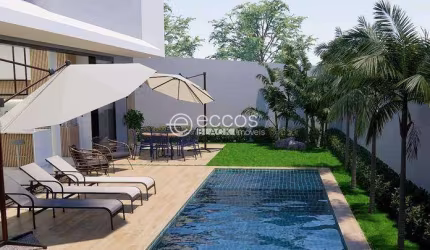 Casa em condomínio à venda, 4 quartos, 4 suítes, 2 vagas, Granja Marileusa - Uberlândia/MG