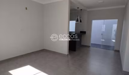 Casa à venda, 2 quartos, 1 suíte, 2 vagas, Novo Mundo - Uberlândia/MG
